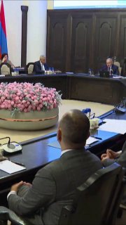 Премьер-министр Армении Никол Пашинян на мероприятии