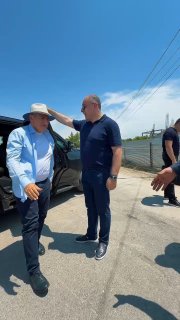 Никол Пашинян на стройплощадке детского сада в общине Веди, Армения