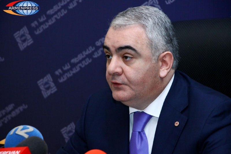 Здание Антикоррупционного комитета в Ереване, где расследуют дело Армана Саакяна об избирательных взятках