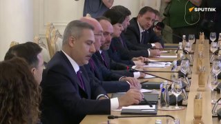 Хакан Фидан выступает с заявлением о посредничестве Турции в Украине