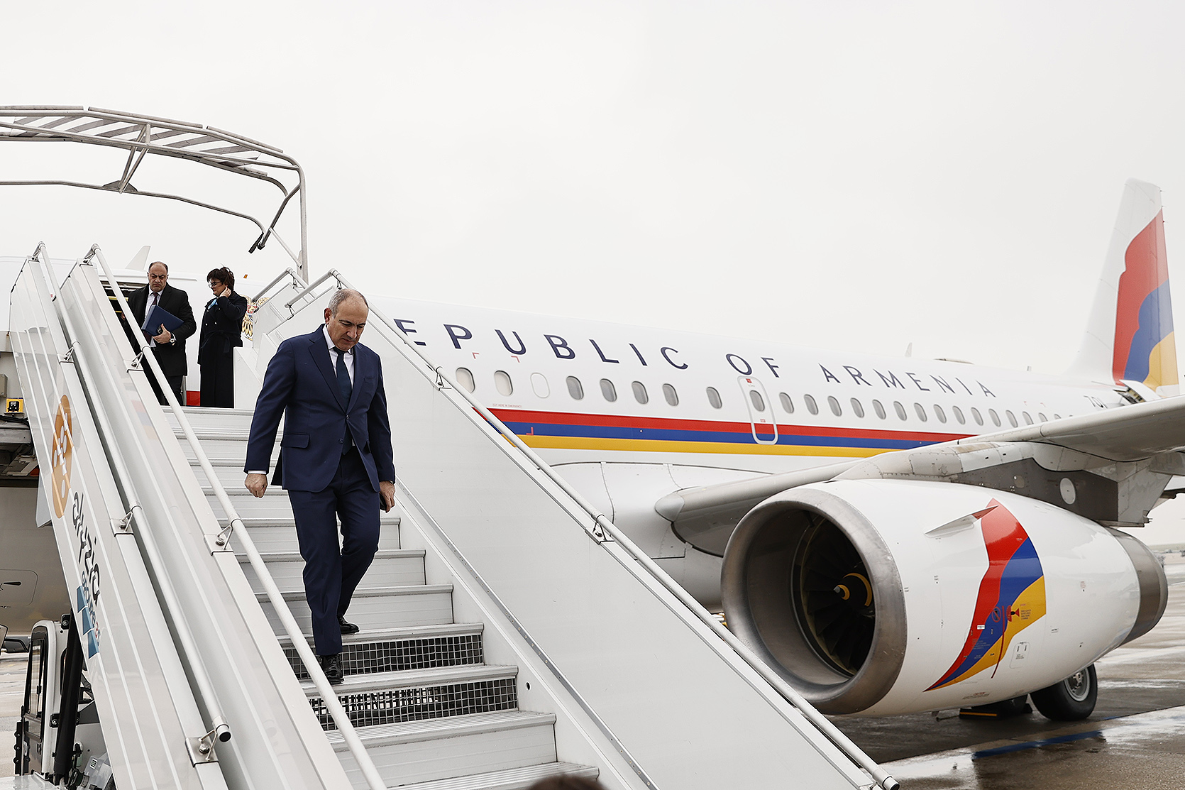 Никол Пашинян на рабочем визите в России