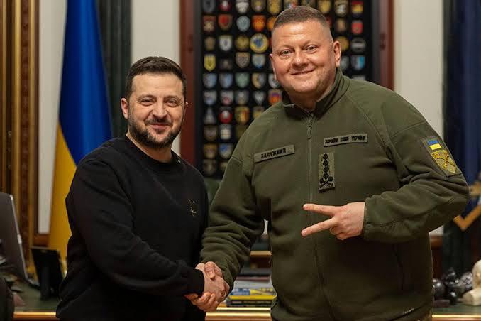 Валерий Залужный на пресс-конференции в Киеве