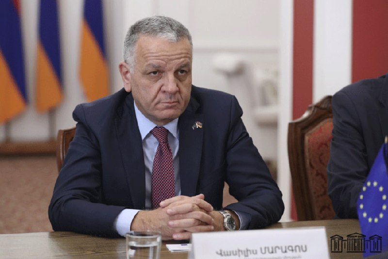 Посол ЕС Василис Марагос на встрече с экспортерами в Армении