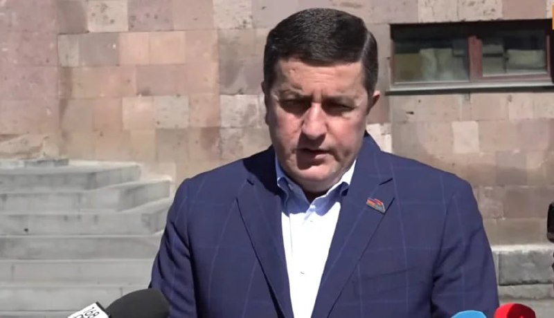 Здание Центральной избирательной комиссии Армении, где принято решение о лишении неприкосновенности кандидата Давида