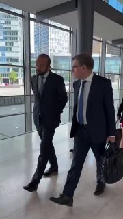 Главы МИД Армении и Германии Мирзоян и Вадефуль на встрече в Люксембурге