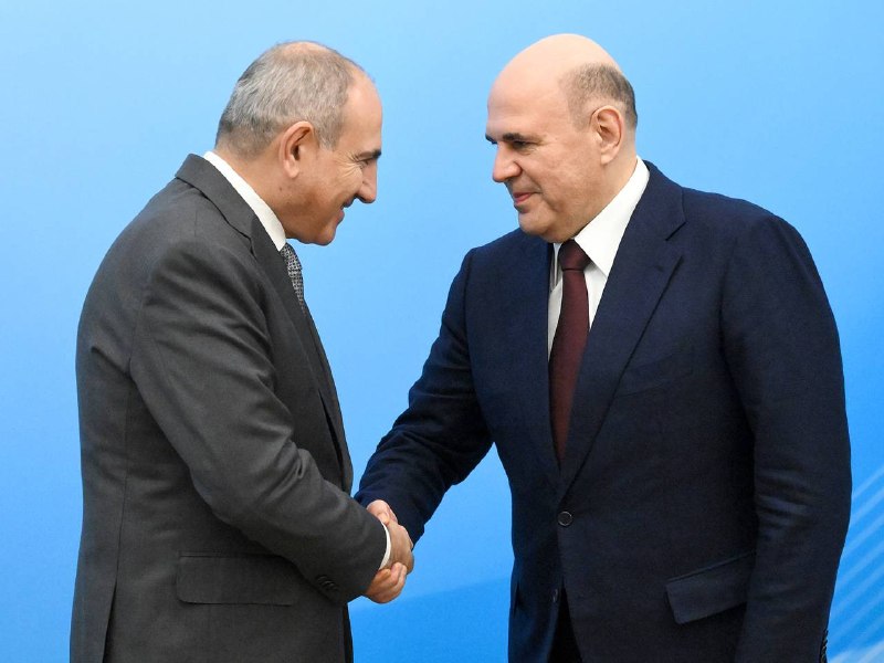 Михаил Мишустин и Никол Пашинян на Иннопроме в Екатеринбурге
