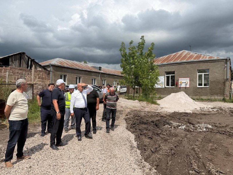 Строительство новой школы в Ширакской области, Армения