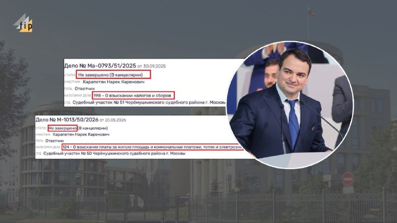 Документы и декларации кандидата Нарека Карапетяна в ЦИК