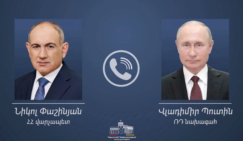 Никол Пашинян и Владимир Путин во время телефонного разговора, Севан, выборы