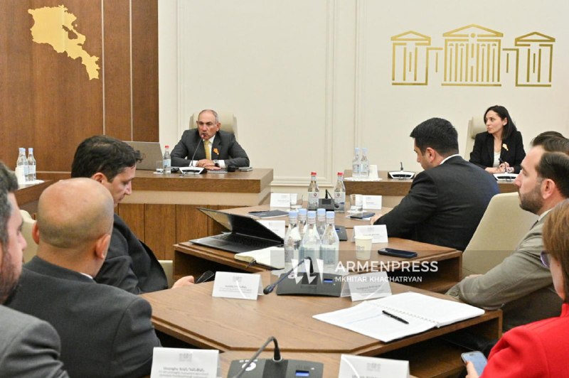 Премьер-министр Армении Никол Пашинян выступает в Национальном Собрании, обсуждая итоги 2025 года