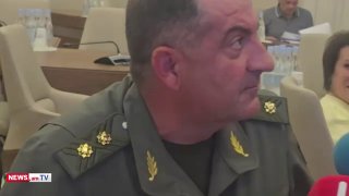 Эдвард Асрян, начальник Генштаба Армении, на пресс-конференции о голосовании солдат на выборах в Севане