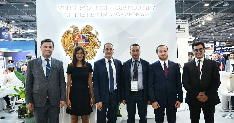 Подписание соглашения между Thales и BuTech на выставке Eurosatory 2026 в Армении